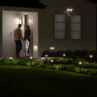 Solar Pathway Light Built for Smart Outdoor Lighting, Motion Activated, 80 Lumens, Ring Compatible, IP66