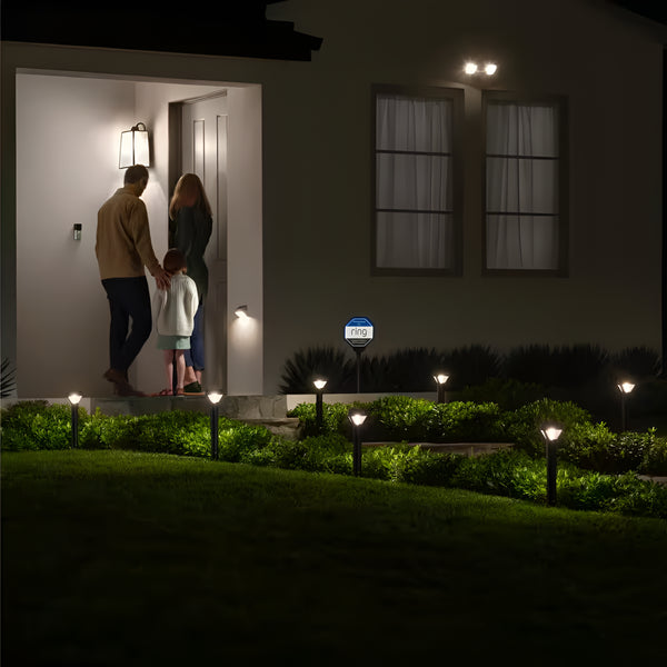 Solar Pathway Light Built for Smart Outdoor Lighting, Motion Activated, 80 Lumens, Ring Compatible, IP66