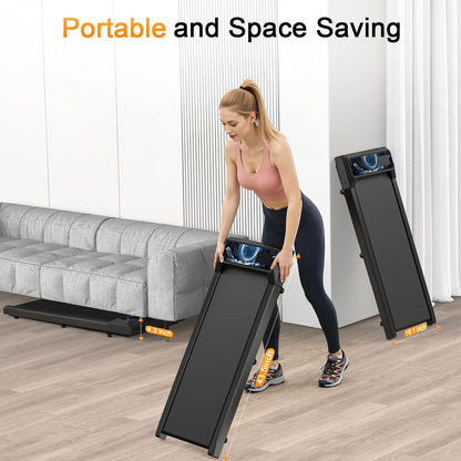 Walking Treadmill Pad with Incline Handle Bar