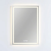 LED Vanity Mirror Built to Enhance Daily Routines, Aluminum Frame, Anti-Fog Function, Stepless Dimming Control — Studio Shot